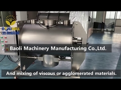 Mesin Pencampur Pemotong Horizontal Plough Shear dengan Penyemprot Cairan