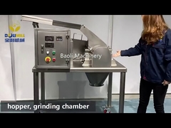 Mesin Penggiling Bubuk Fitz Mill Efisien Tinggi Kecil Pembuat Partikulat Rempah-rempah