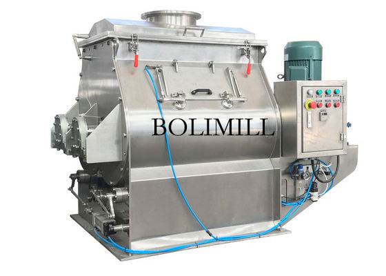 Horizontal SS304 Protein 65rpm Powder Ribbon Mixer