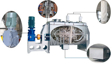 Beli Stabil Komersial Powder Mixer Stainless Steel Pepper Powder Mixer 220-660 V online manufacture