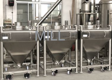 Beli IBC Vacuum Moveable Powder Bin Konveyor Vakum Untuk Bubuk Bin Blender Stainless Steel online manufacture