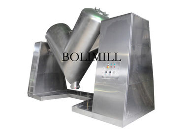 Beli Efisiensi tinggi Pencampuran V Bubuk Mixer Stainless Steel Oatmeal Bahan Kimia Pengolahan online manufacture
