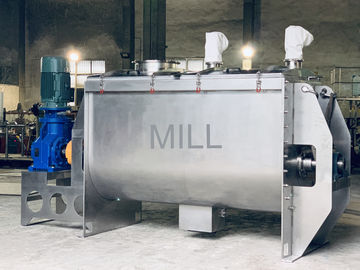 Stainless Steel Komersial Powder Mixer Ganda Horisontal Pita Blender Obat Pengobatan