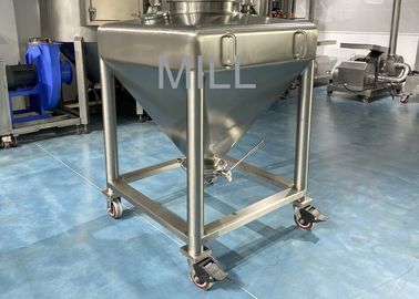 400L Vacuum Conveyor Untuk Farmasi Bubuk Kimia Farmasi IBC Tote Tank