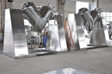 Mesin Bubuk Makanan V Bentuk 12Rpm / Min Mixer