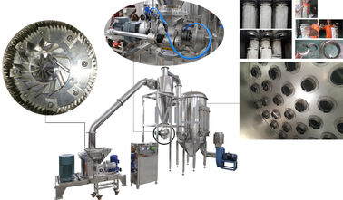 Sistem Pendingin Udara Biji Mustard Seeds 6000RPM Super Fine Powder Grinder