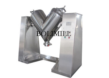 Semua Stainless Steel V Powder Mixer Rotary V Type Protein Mixing Machine