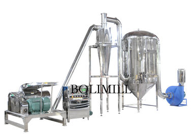 Cinnamon Hammer Mill Khusus 500kg / H Mesin Penggiling Bubuk Halus