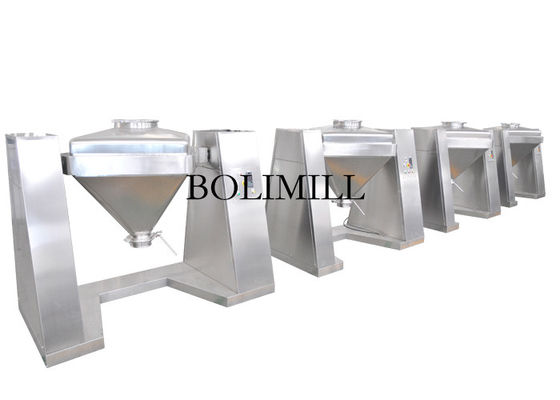 Pharma Square Cone Bin 2400KG Mesin Pencampur Serbuk