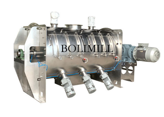 Tapioka Modified Starch Powder 3000L Horizontal Plough Mixer