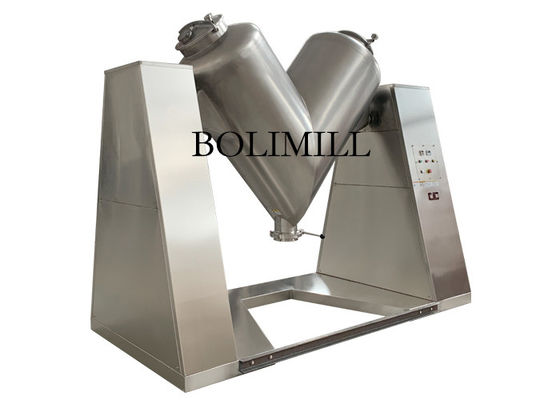 1.5kw Food Spice Protein Herbs 12rpm V Type Powder Mixer