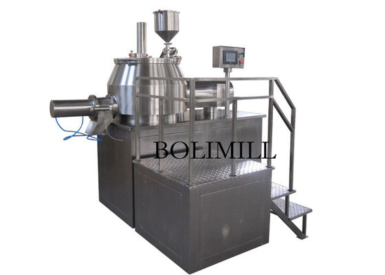 3kw Pharmaceutical Wet Rapid Mixer Granulator Dengan Air Assisted Spray