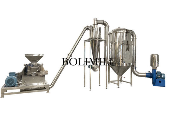 Singkong Kering 1400rpm 100kg / H Mesin Penggiling Serbuk Halus